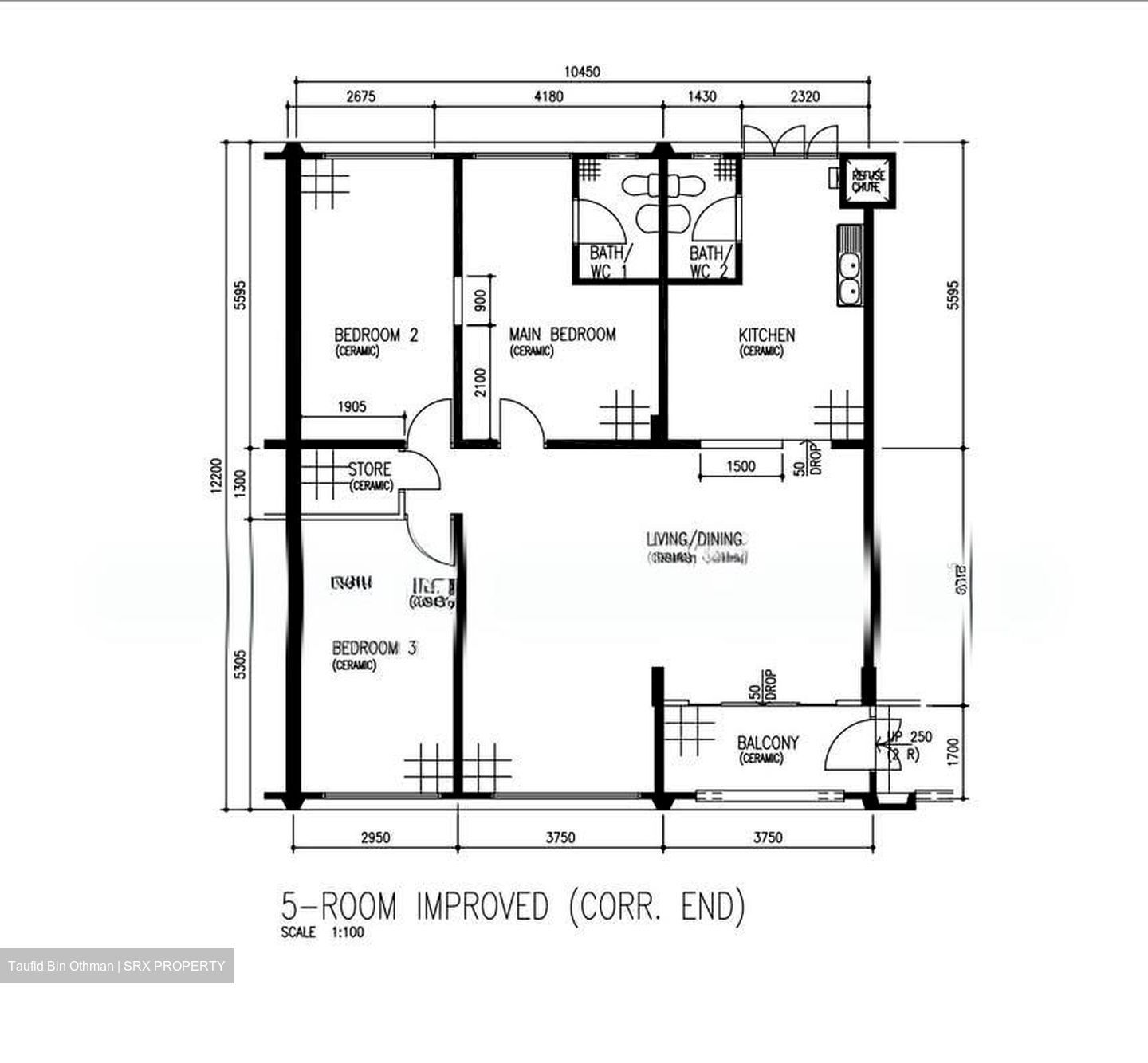 Blk 727 Jurong West Avenue 5 (Jurong West), HDB 5 Rooms #532116701